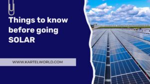 Things To Know Before Going Solar