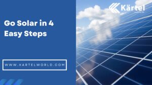 Go solar in 4 easy steps