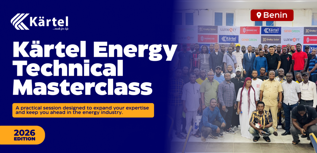 Kartel Energy Technical Masterclass 2026, Benin City Edition